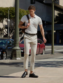 Men's Pique Short Sleeve Polo Shirt