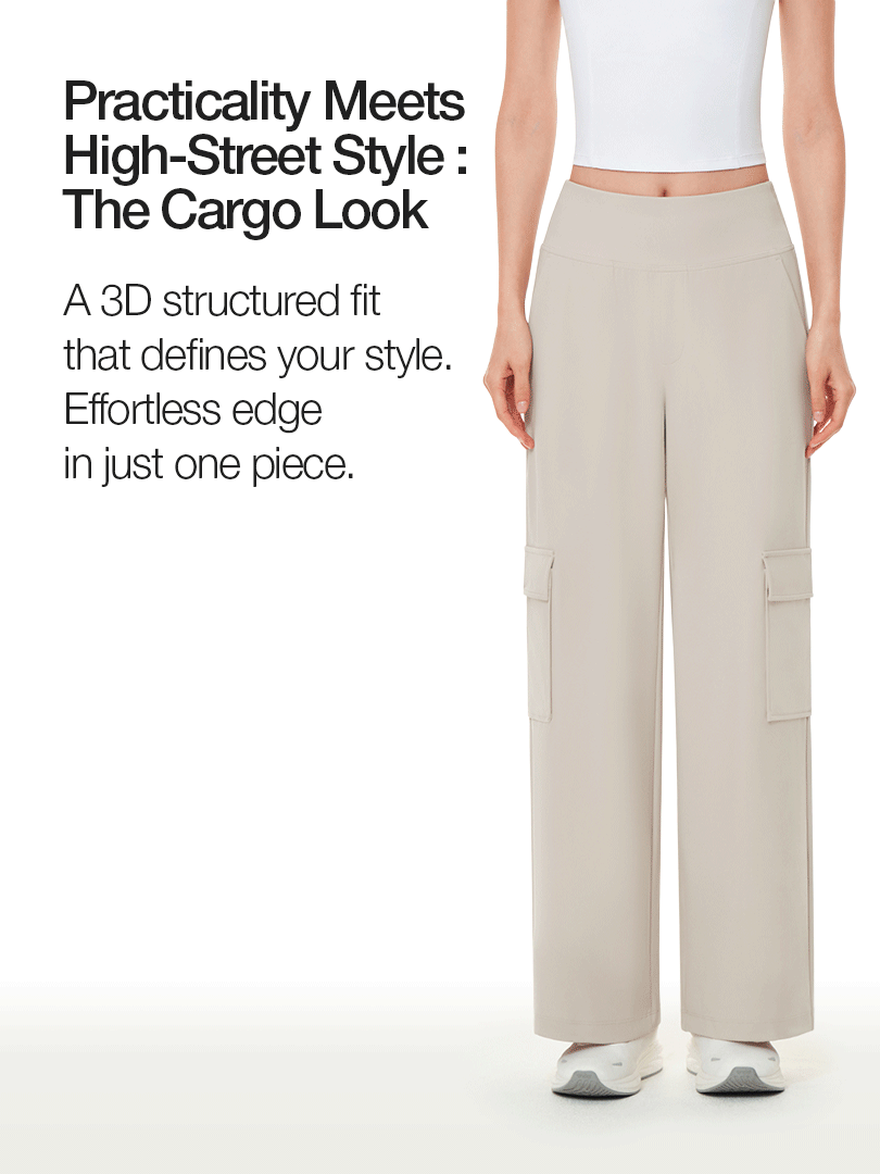 [2 SET] airywin Cargo Wide Pants