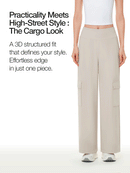 [2 SET] airywin Cargo Wide Pants