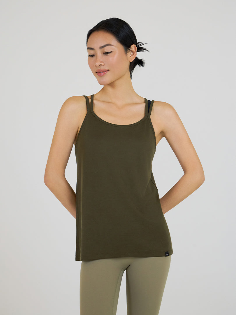 Modal Sustainable Strappy Tank Top