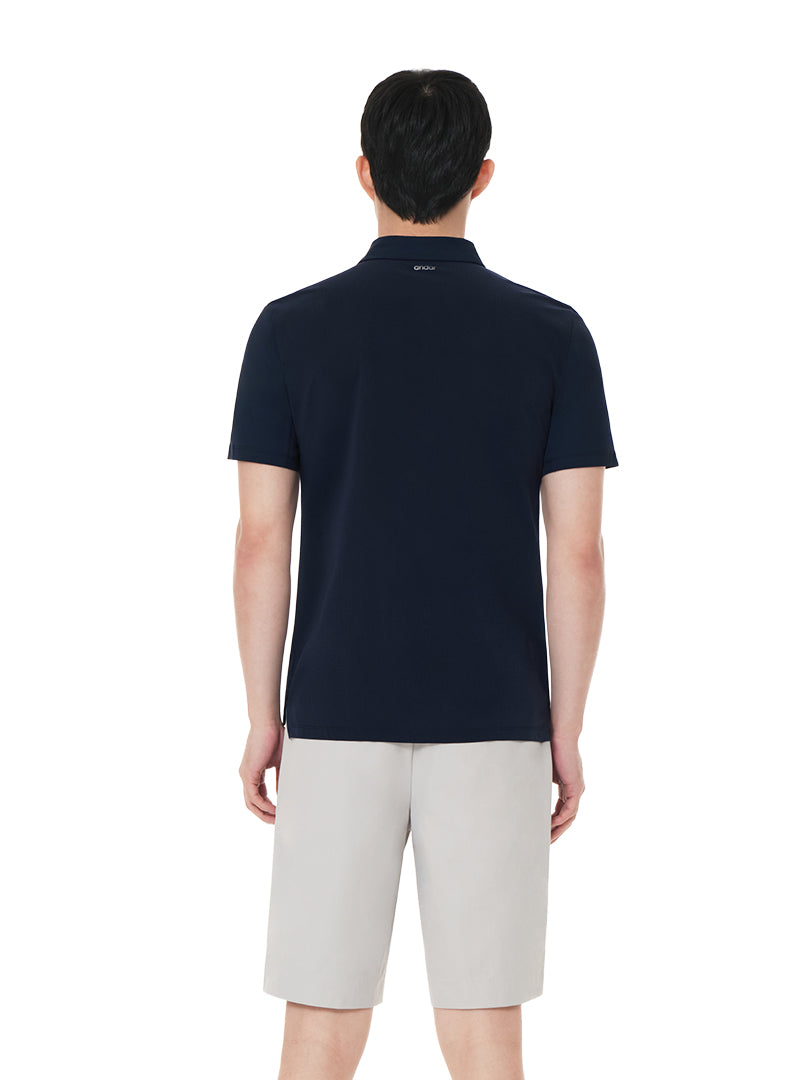 Men's Ice Ventilated Short Sleeve Polo Shirt