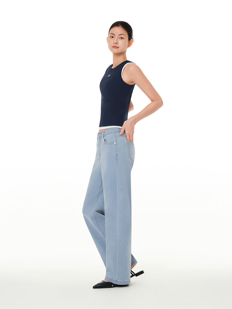 Ice Airdenim Semi-Wide Jeans