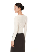 Wonderknit Twist Split Long Sleeve