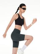 Running Biker Shorts with Pockets