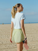 [3 SET] 2 Cottonlight Short Sleeve & 1 Airst 2 in 1 Shorts