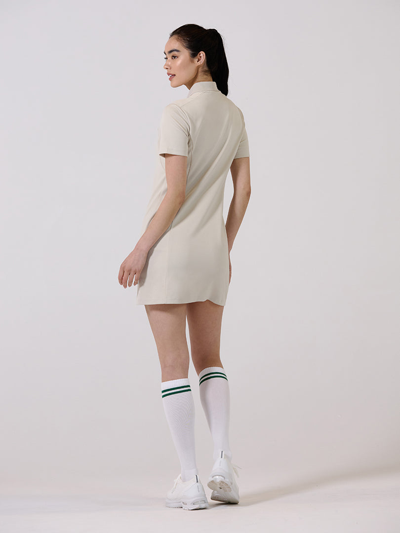 Pique Polo Line Dress