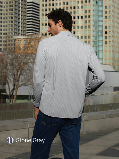 Men's Sweat Free Stripe Shirt