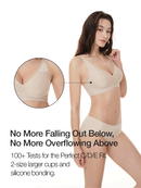 [5 SET] All-Day Fit C–D Cup Bra (Hook & No-hook) & Panty