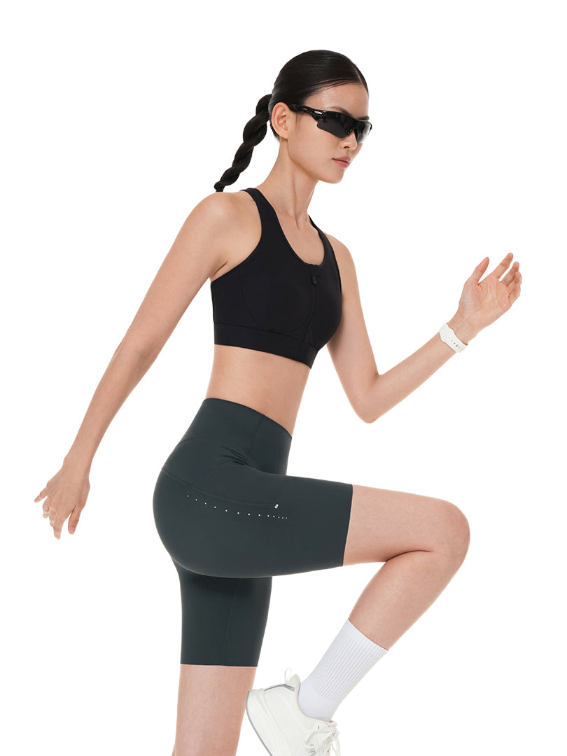 Running Biker Shorts with Pockets