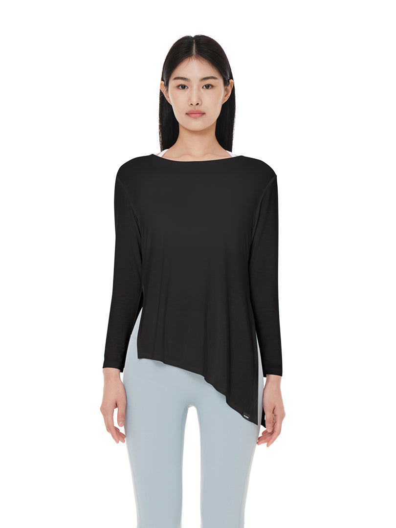 [OUTLET] Side Slit Long Sleeve