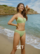 [SET] V Cut Bikini Top & Bottom