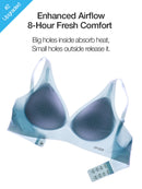 NEW All-Day Fit Cooling Bra (Hook & No - Hook)