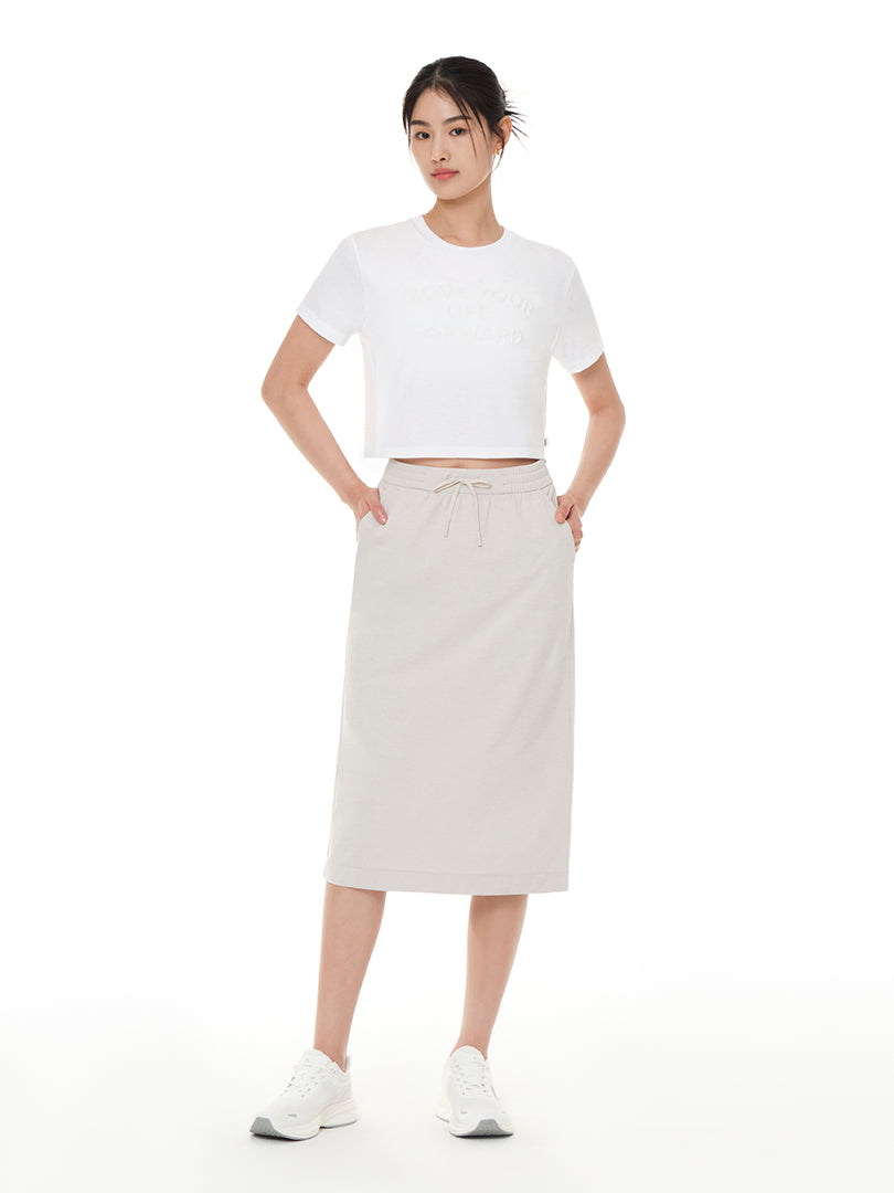 Airessential Move Your Life Forward Cropped Short Sleeve