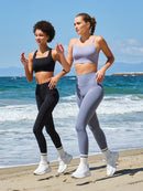 [SET] Airywin Sweetheart Longline Bra & Airywin Signature Leggings