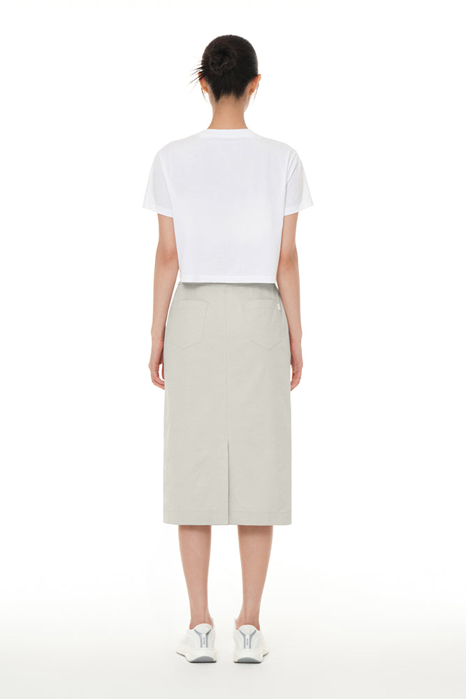 [SET] Airy Fit Skirt & Cropped Top