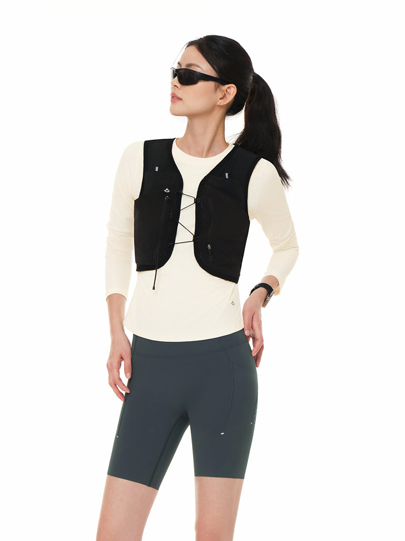 Running Biker Shorts with Pockets