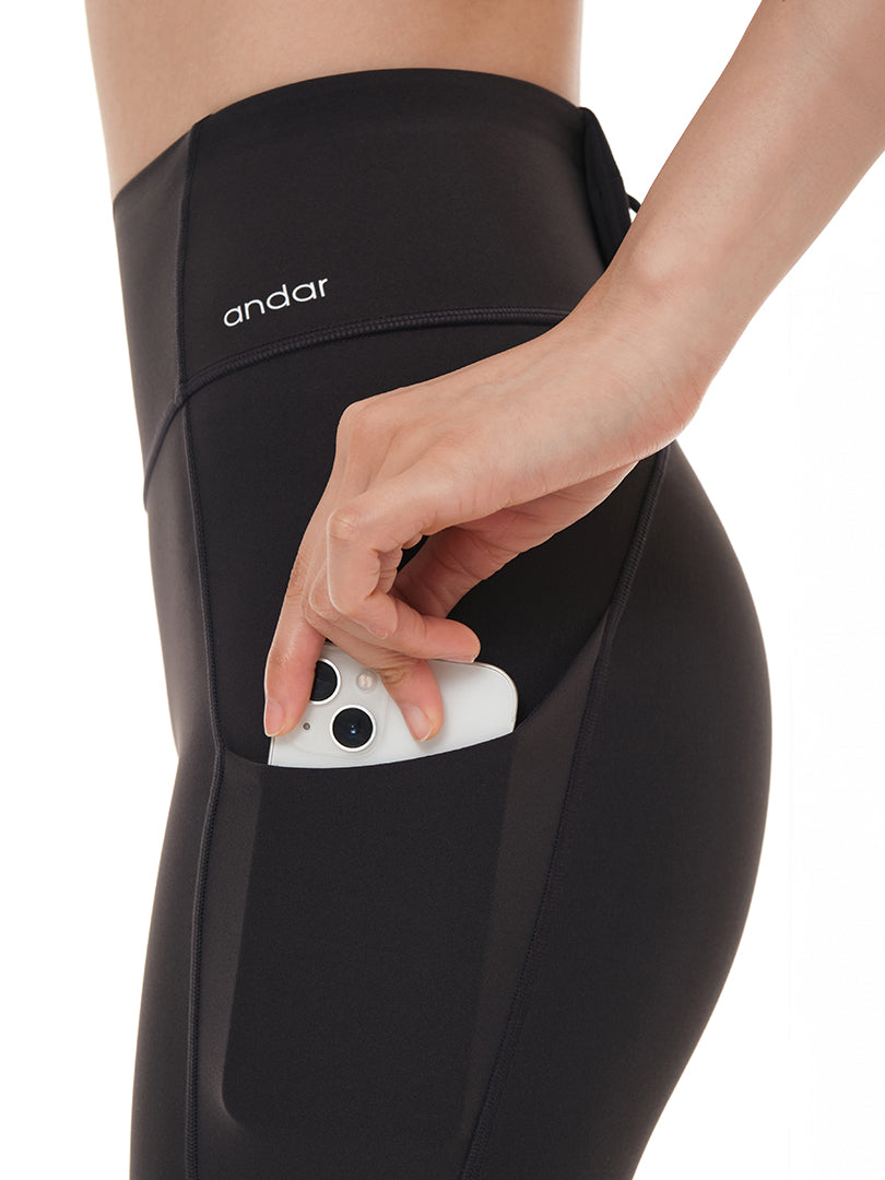 [Outlet] airywin Ankle Length Leggings with Pockets