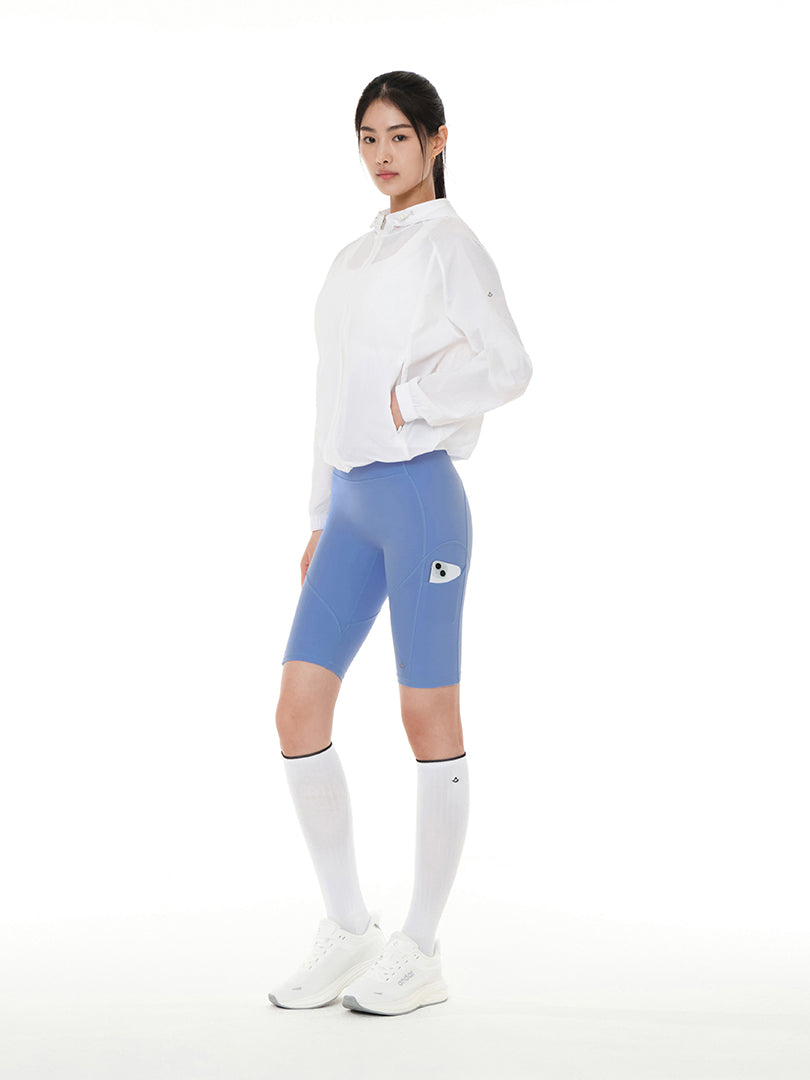 airywin Pocket Biker Shorts (Knee Length)
