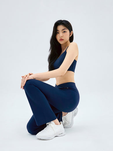 Airywin Pinstripe Flare Leggings (Long)