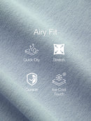 Airy Fit Slim Fit Knitted-Collar Polo Shirt