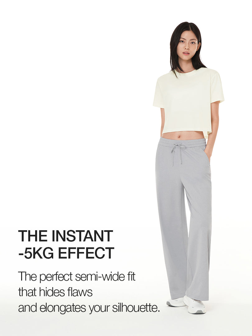 [SET] airyfit Short Sleeve Sweatshirt & airyfit Wide Pants