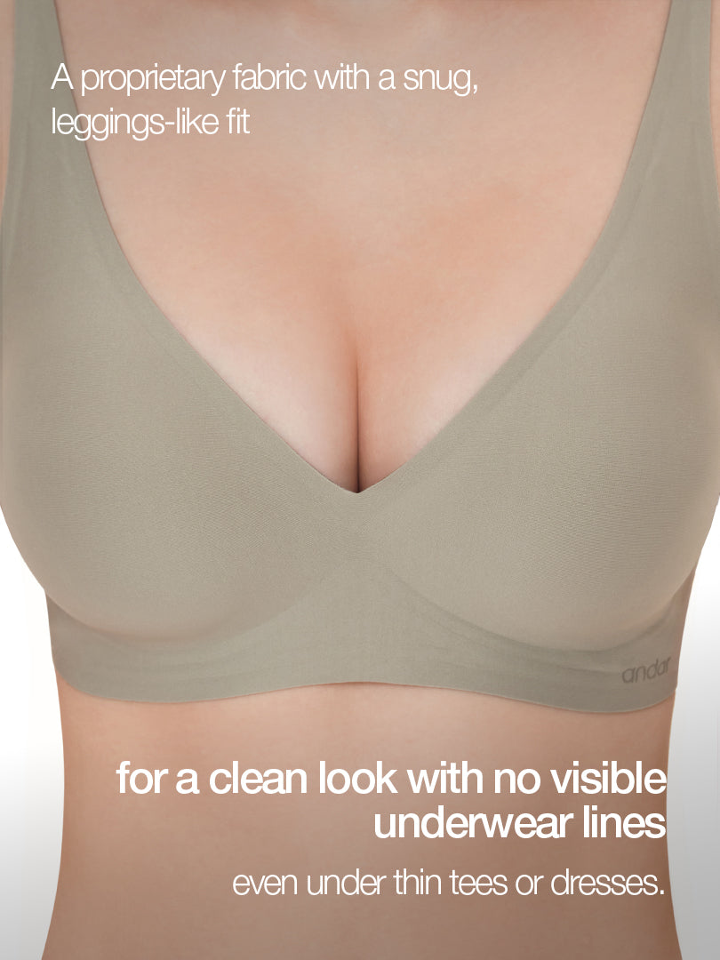 All-Day Fit Hook & Eye Bra (Built-In Pads)