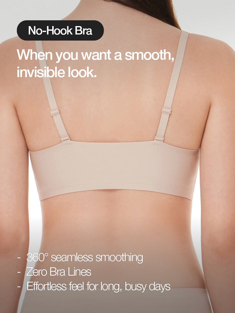 [2&1] All-Day Fit Bra (Hook & No-hook) & Camisole