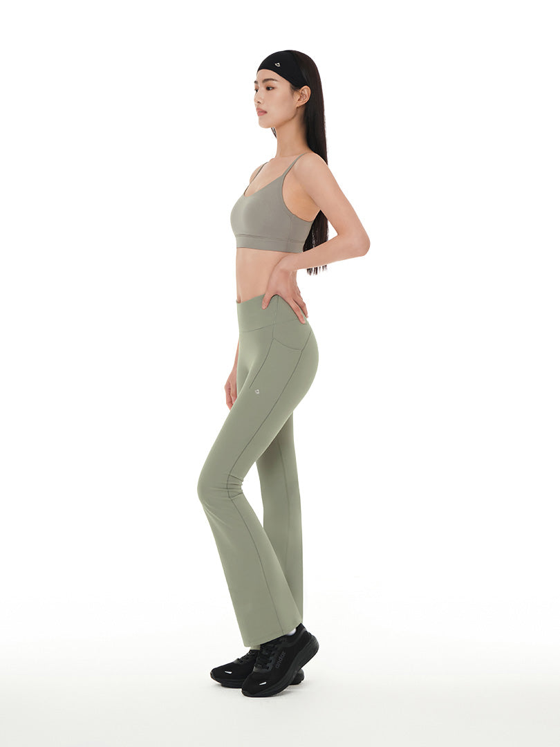 airywin Flare Pocket Leggings (Short)