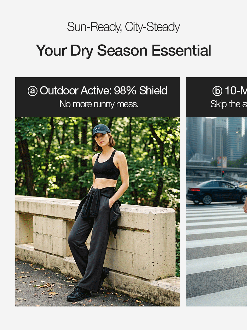 [SET] airy Fit Short Sleeve Sweatshirt & airy fit Wide Pants