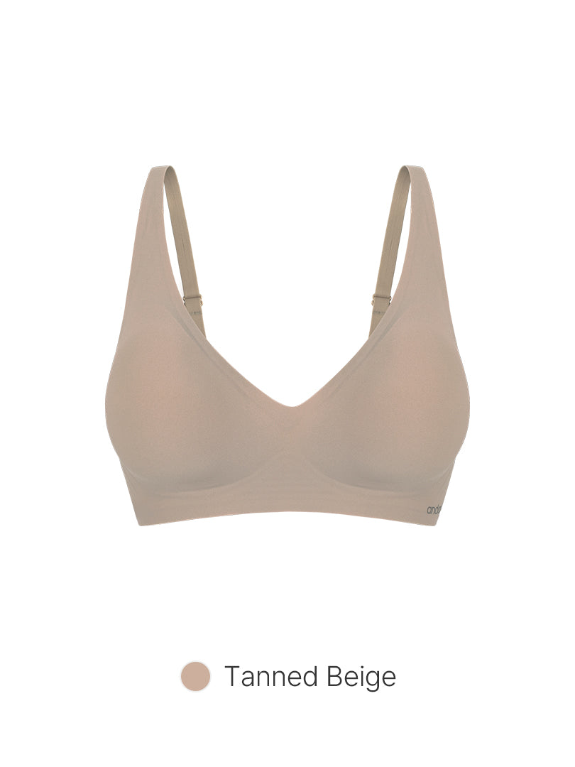 All-Day Fit Hook & Eye Bra (Built-In Pads)