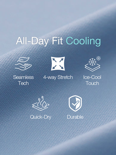 All-Day Fit Cooling Hook & Eye Bra (Built-In Pads)