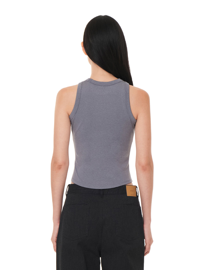 Comfinity Melange Tank Top (with Pads)