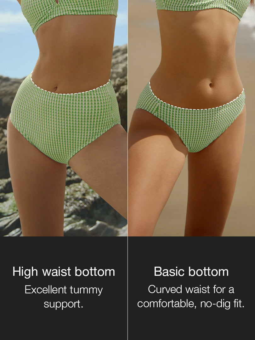 [SET] V Cut Bikini Top & Bottom