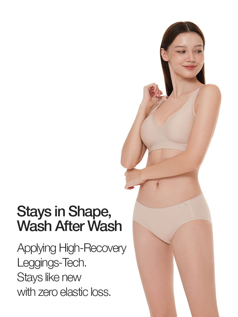 All-Day Fit Bra (Hook & No-hook / Built-In Pads)