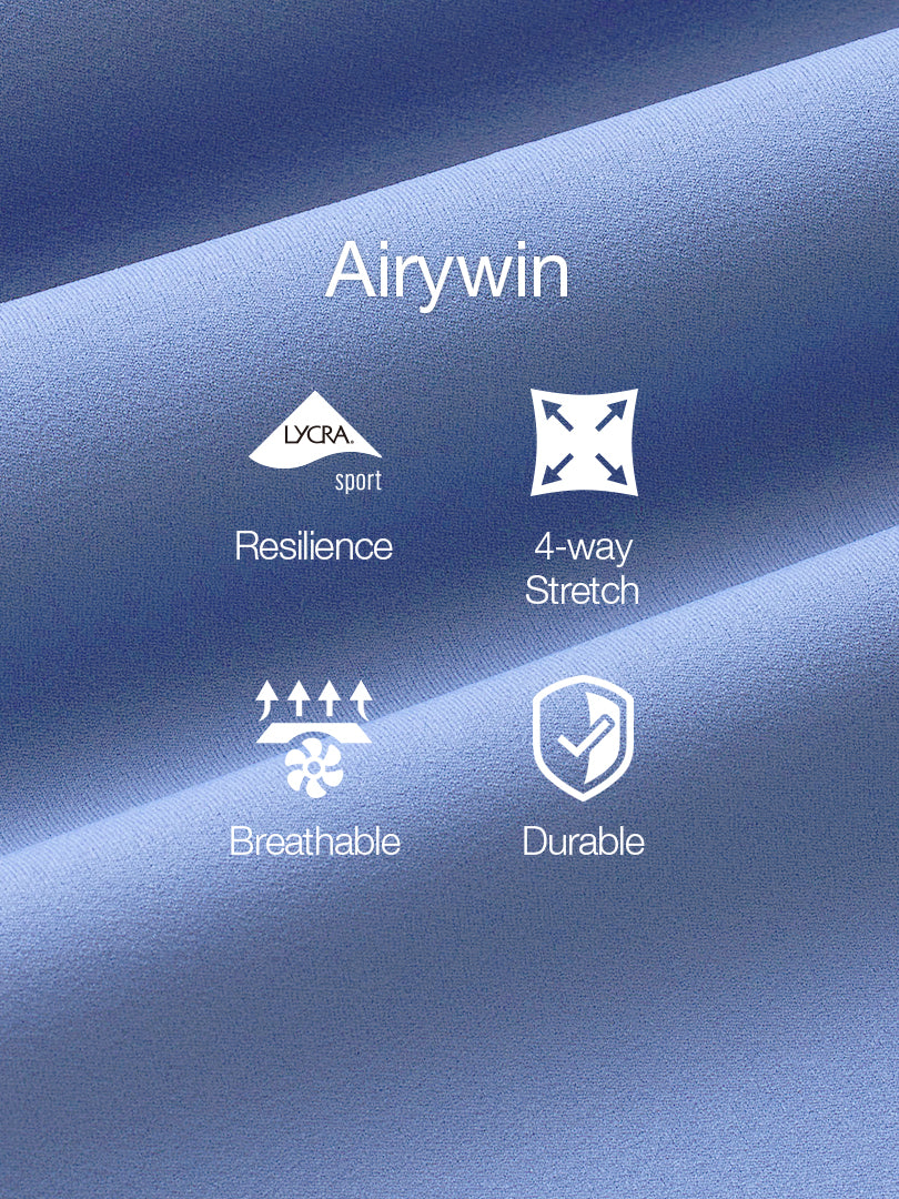 airywin Pocket Biker Shorts (Knee Length)