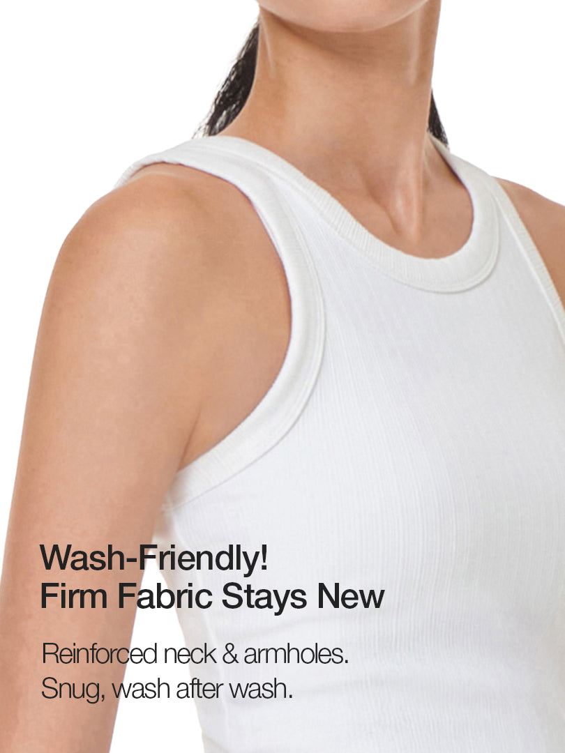 ribbed Cropped Tank Top
