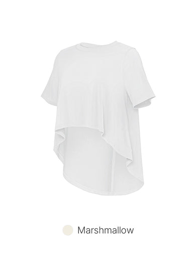 Modal Sustainable Drape Short Sleeve