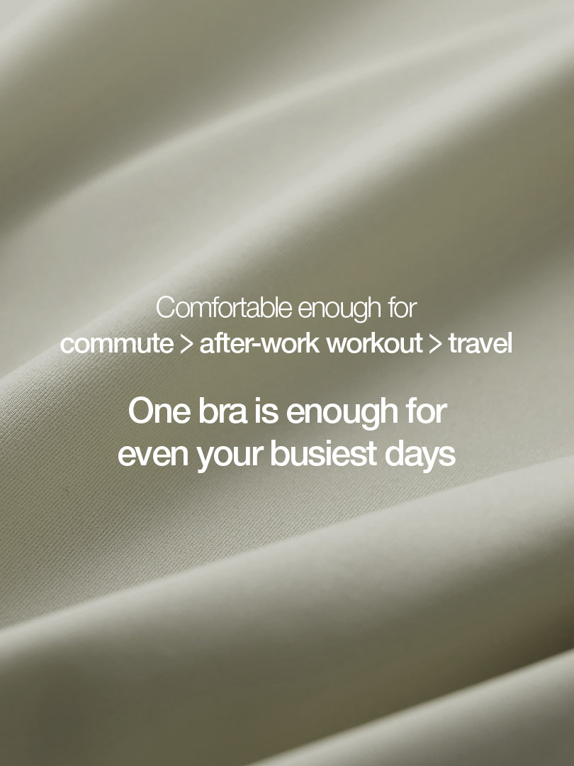 All-Day Fit Hook & Eye Bra (Built-In Pads)