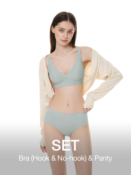 [SET] All-Day Fit Bra (Hook & No-hook) & Panty