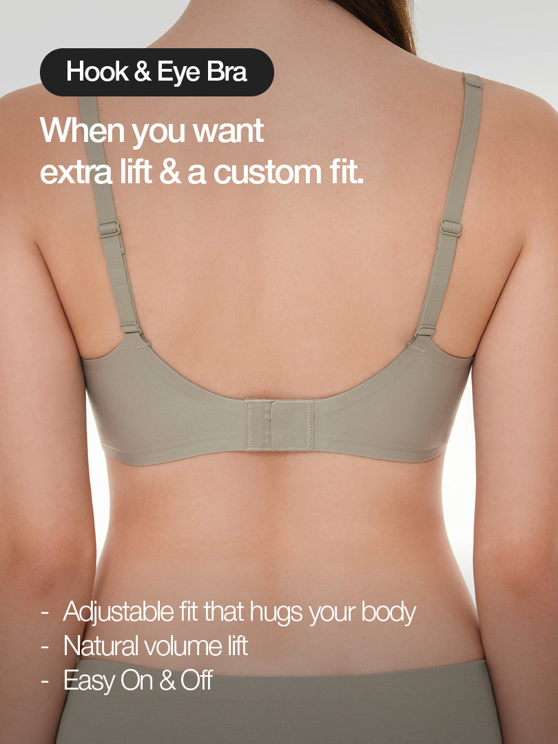 [2&2] All-Day Fit Bra (Hook & No-hook)
