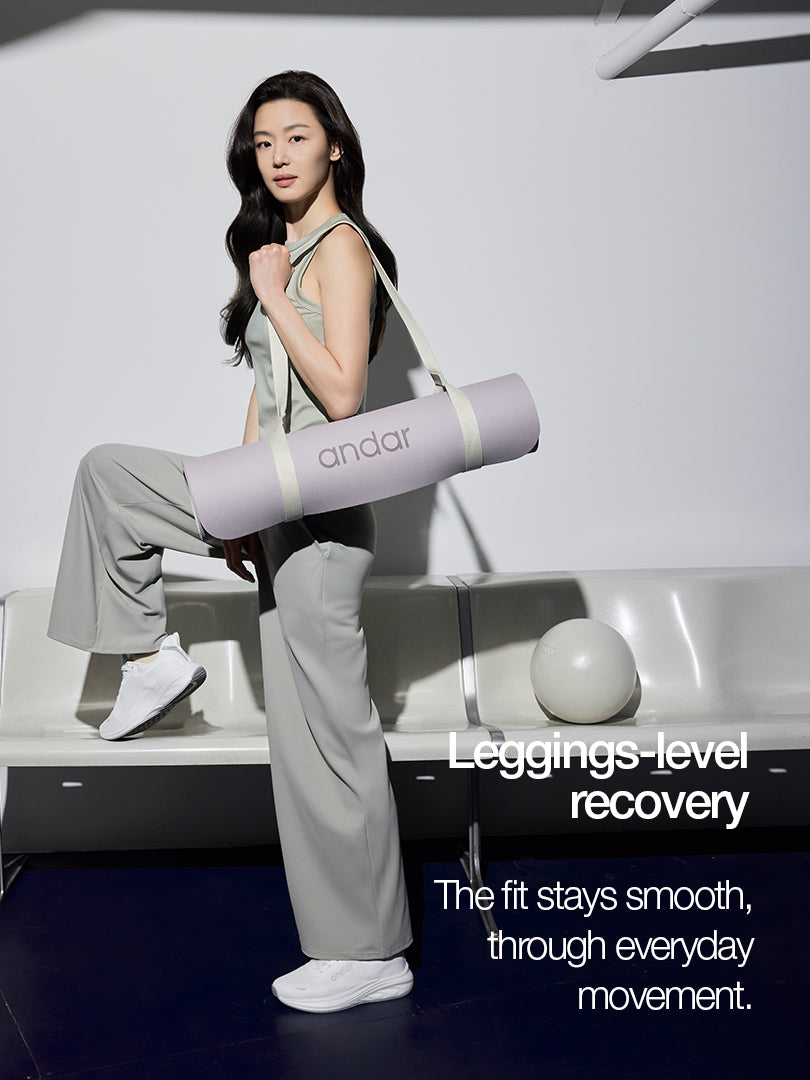 [2 SET] airywin Wide Pants