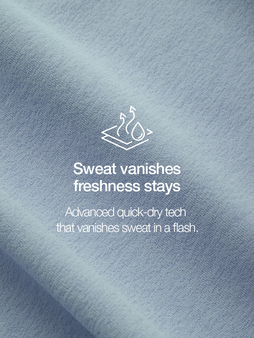 [SET] airy Fit Short Sleeve Sweatshirt & airy fit Wide Pants