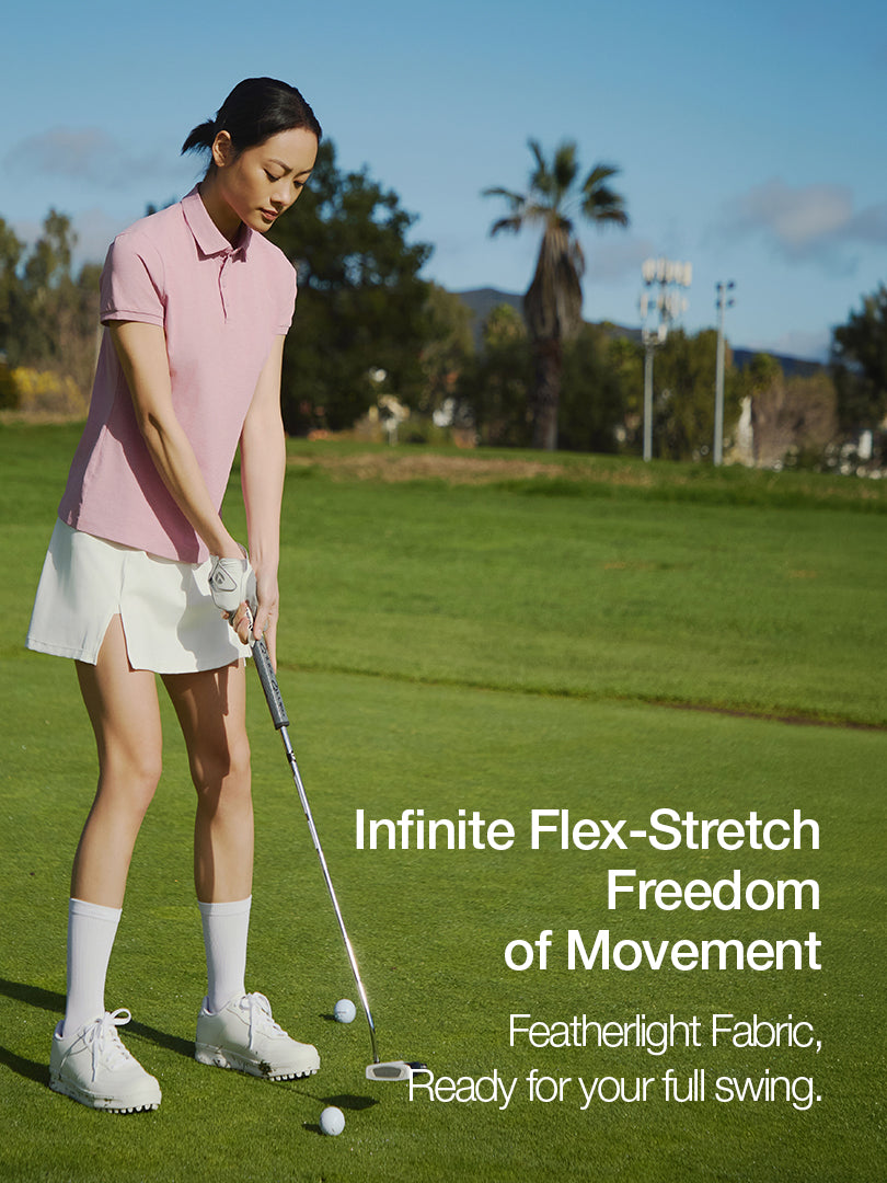airyfit Standard Fit Short Sleeve Polo Shirt