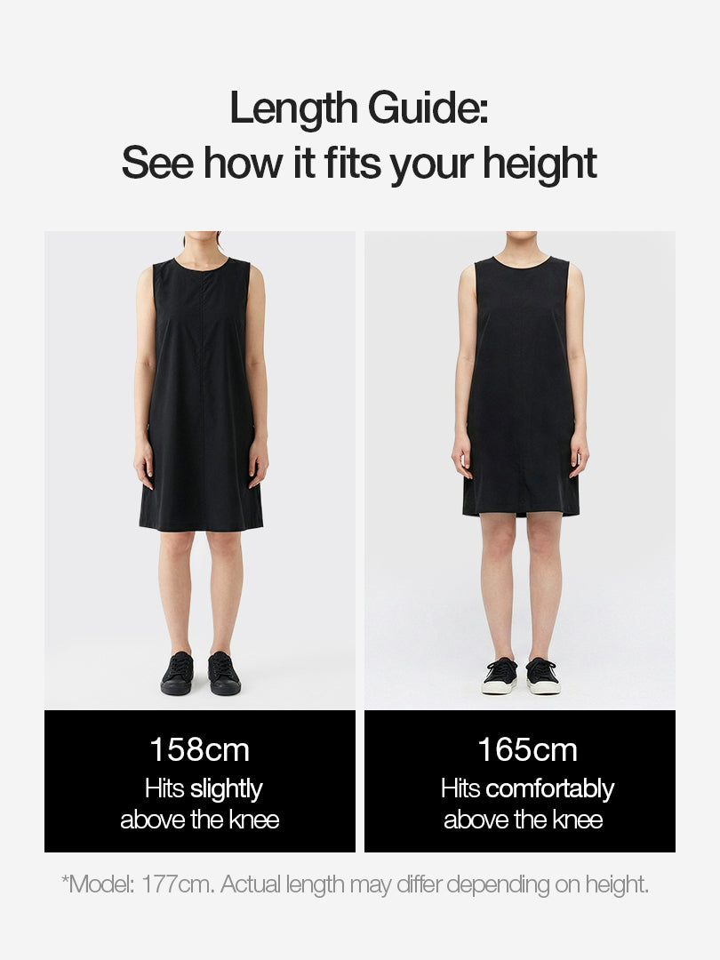 woven breeze Sleeveless Dress
