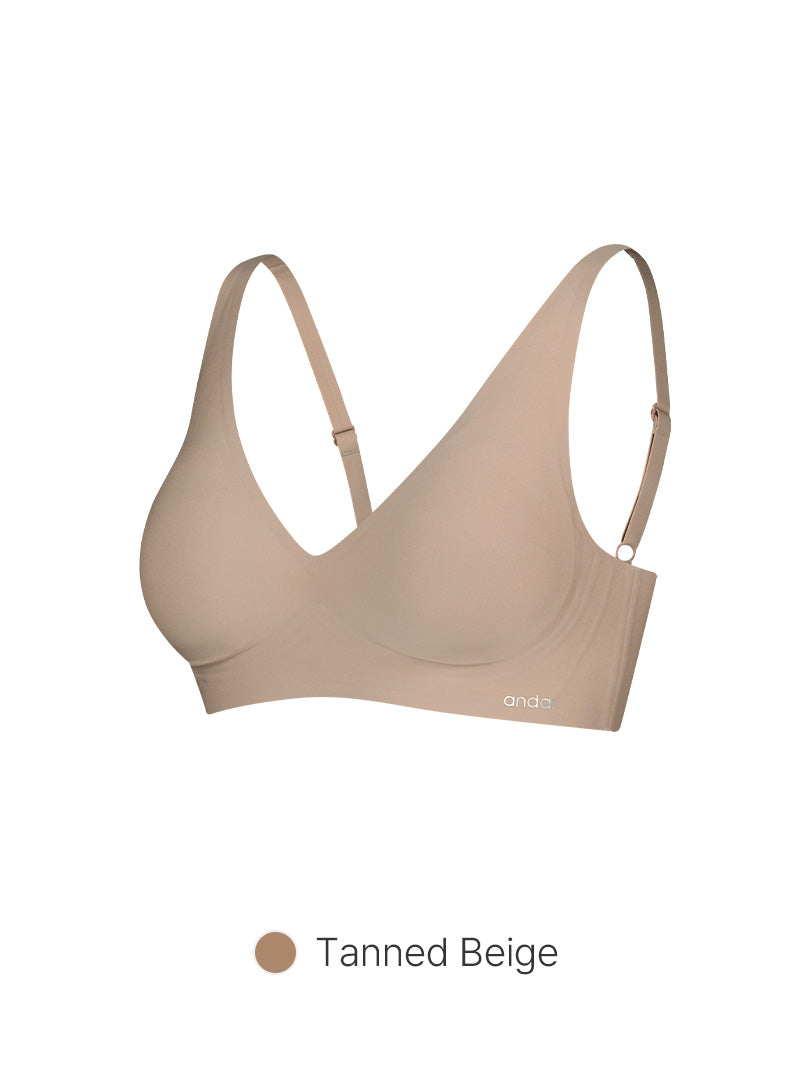 [3 FOR S$100] All-Day Fit Bra (Built-In Pads)