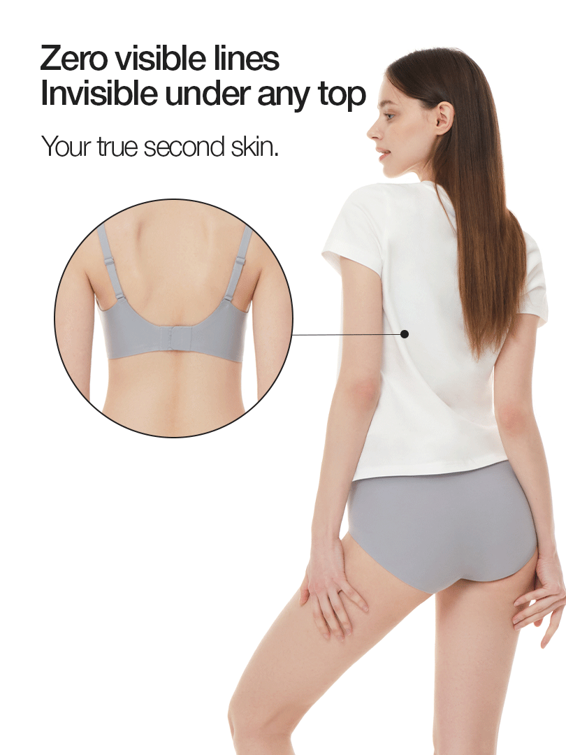 [3 SET] All-Day Fit Bra (Hook & No-hook)