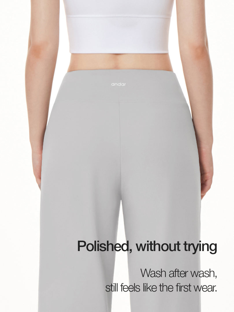 [2 SET] airywin Wide Pants
