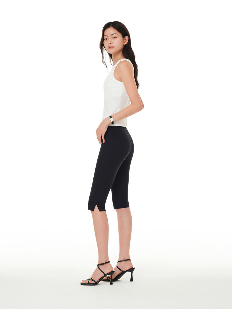 airywin Capri Side Slit Leggings