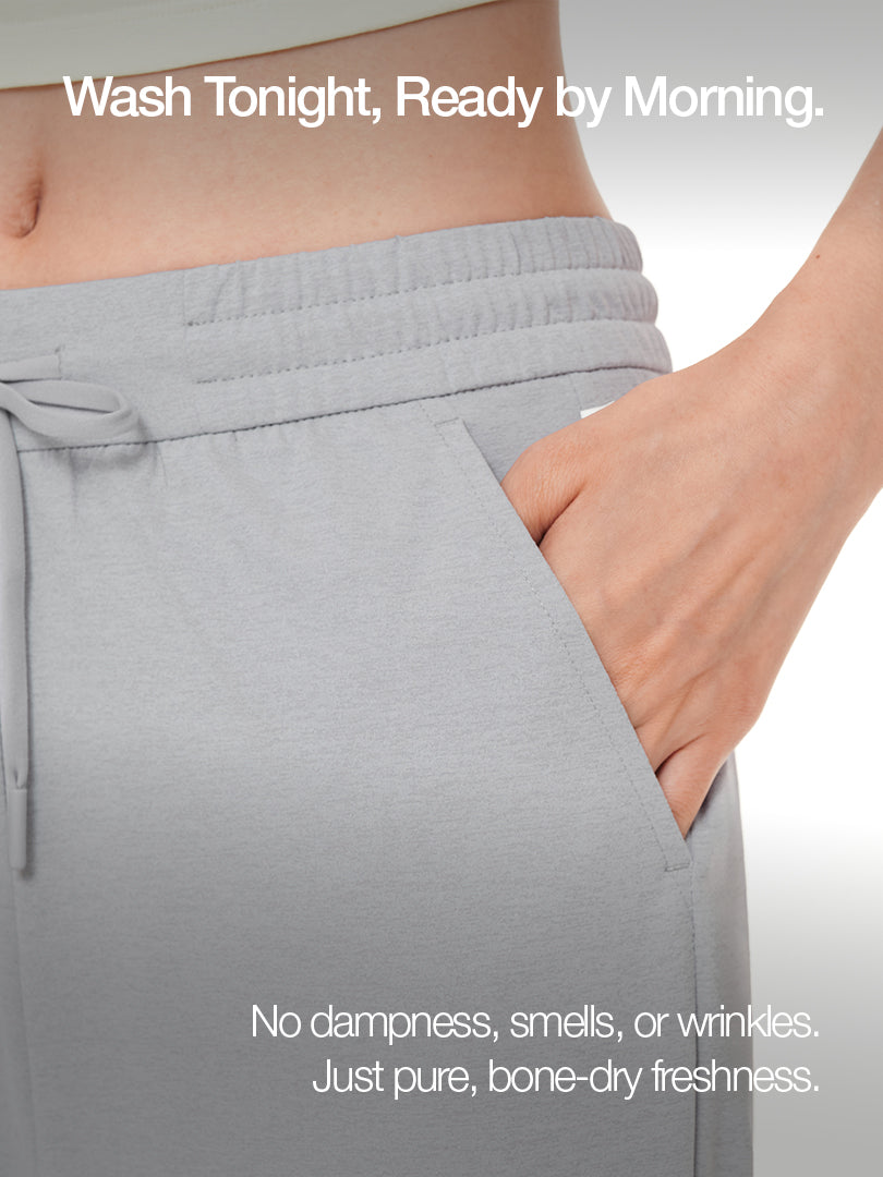 [2 SET] Airy Fit Wide Pants