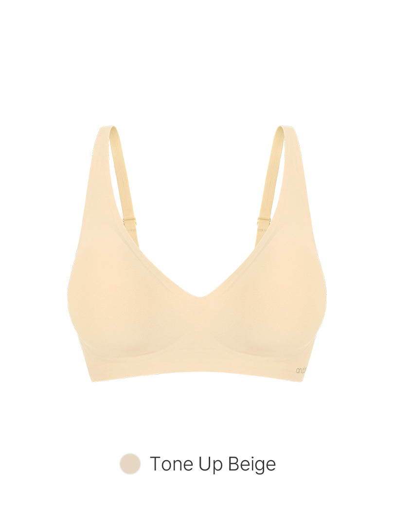 All-Day Fit Hook & Eye Bra (Built-In Pads)